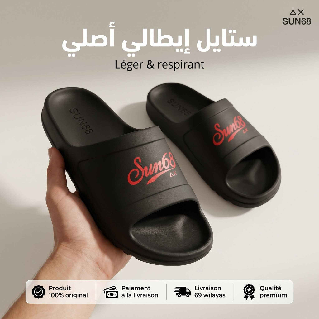 SUN68 Slippers Monoblock