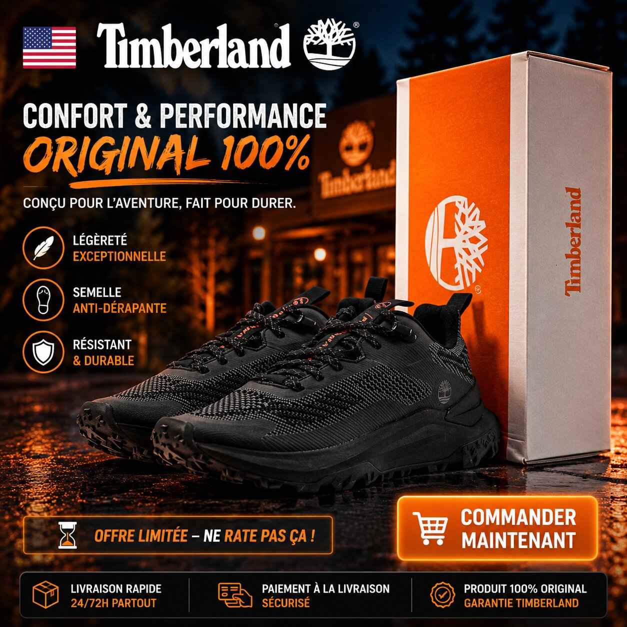 Chaussures Timberland Motion Access - Élégance et confort à chaque pas