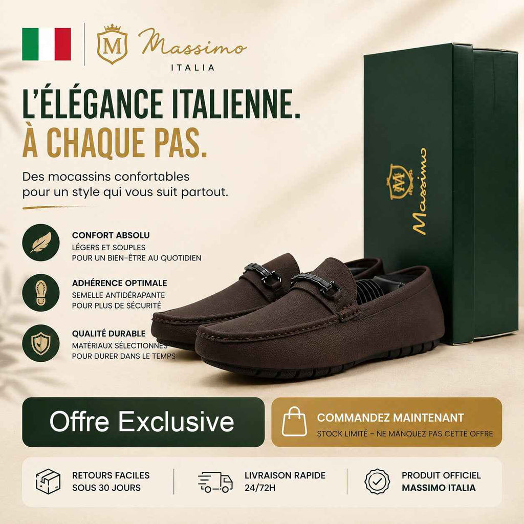 Massimo Mocassins Driving Loafers